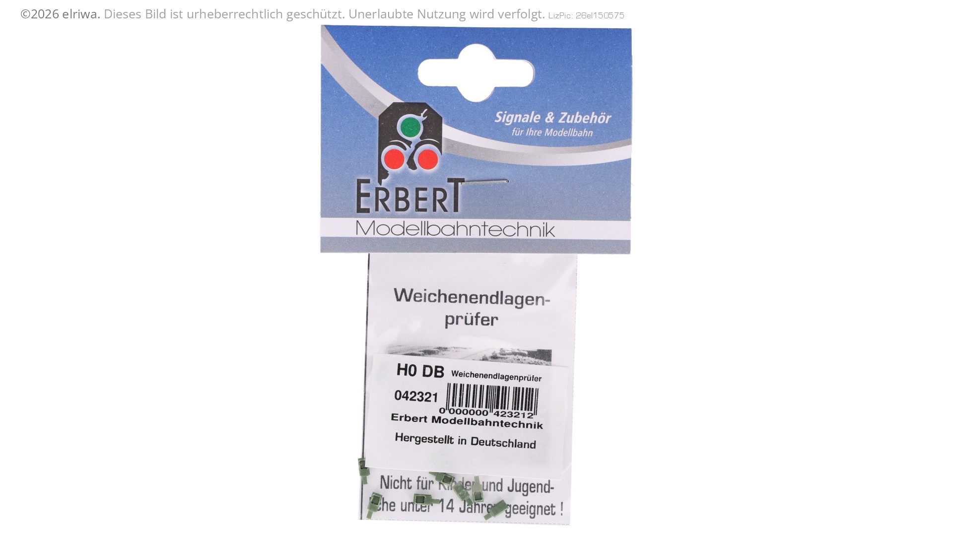 Weichenendlagenprüfer, DB-DR, Bausatz, 10 Stück
