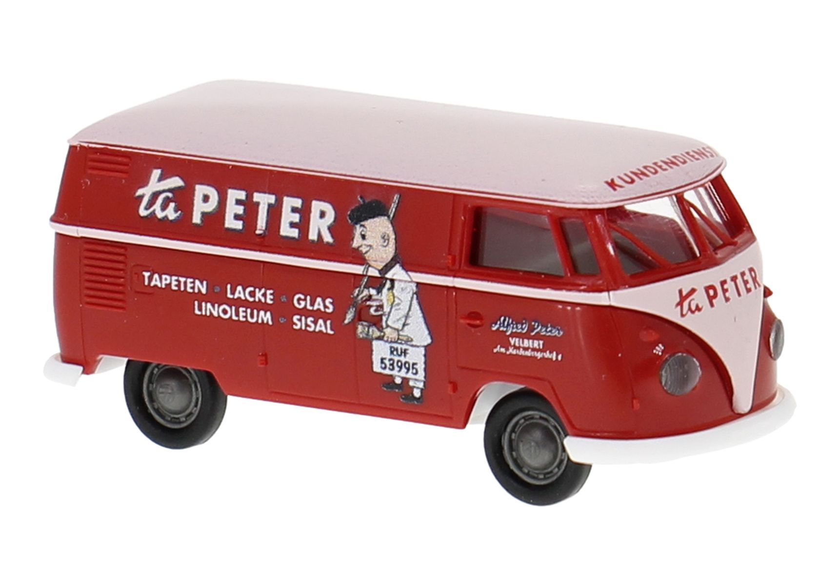Brekina 32317 - VW T1 Kasten "Ta Peter"