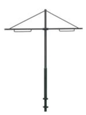 Sommerfeldt 108 - 5 Straßenbahn-Mittelmasten, neue Bauart