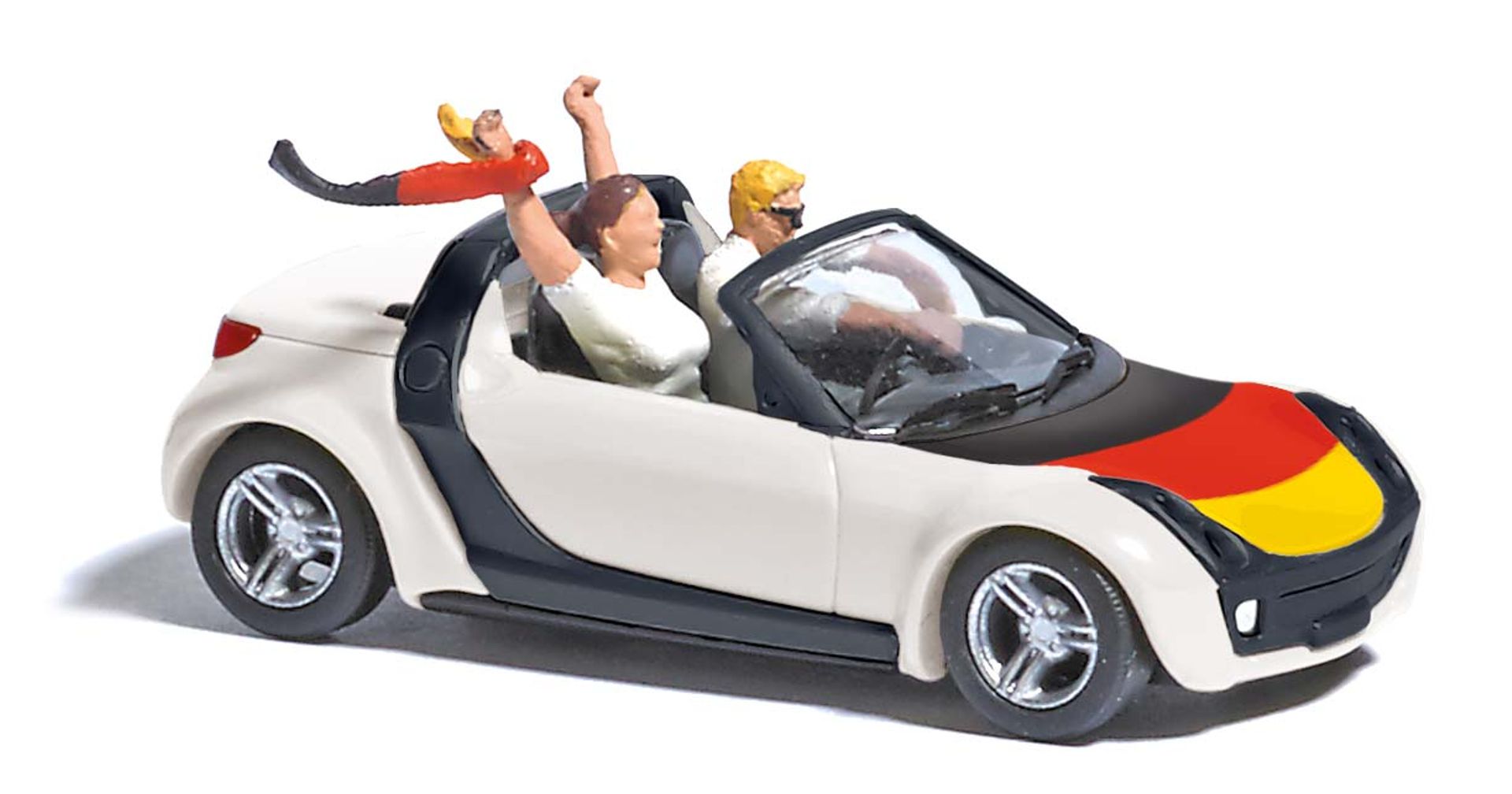 Busch 49308 - Smart Roadster »Fußball Fieber 2024«