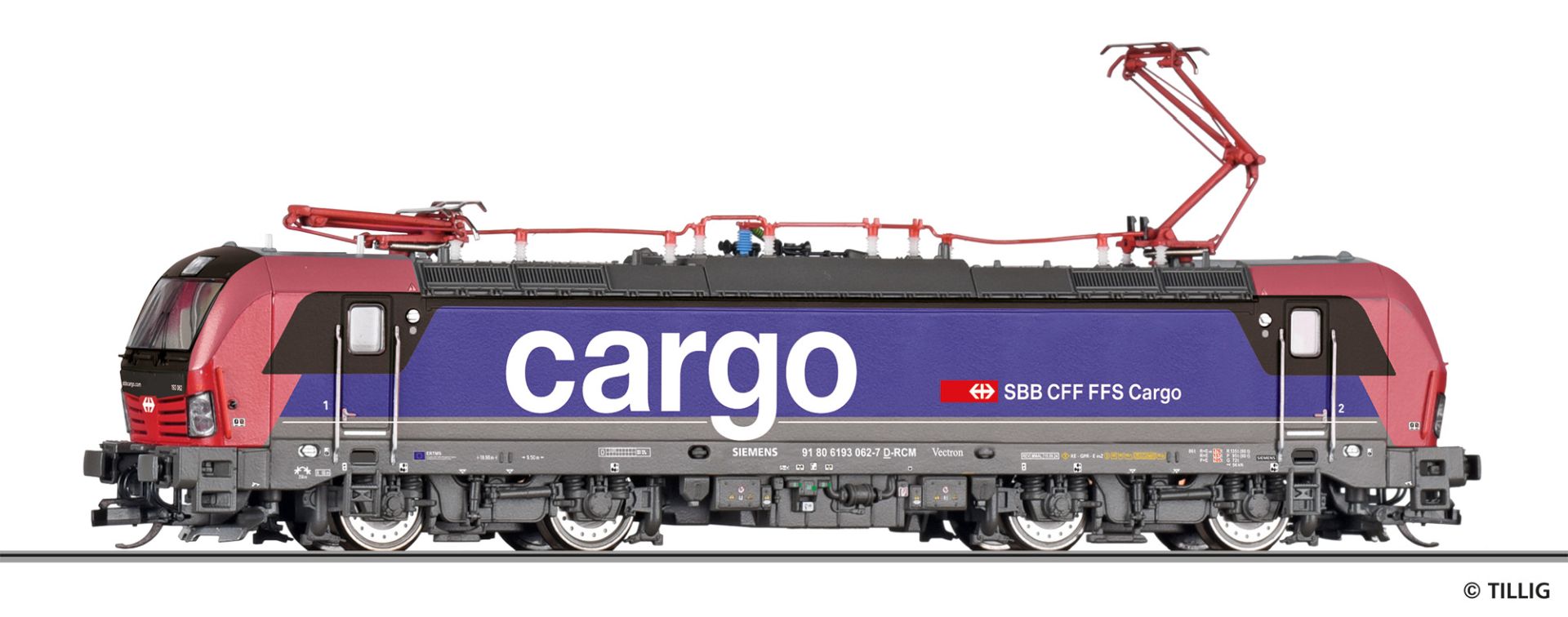 Tillig 04819 - E-Lok 193 062-7, SBB-Cargo, Ep.VI