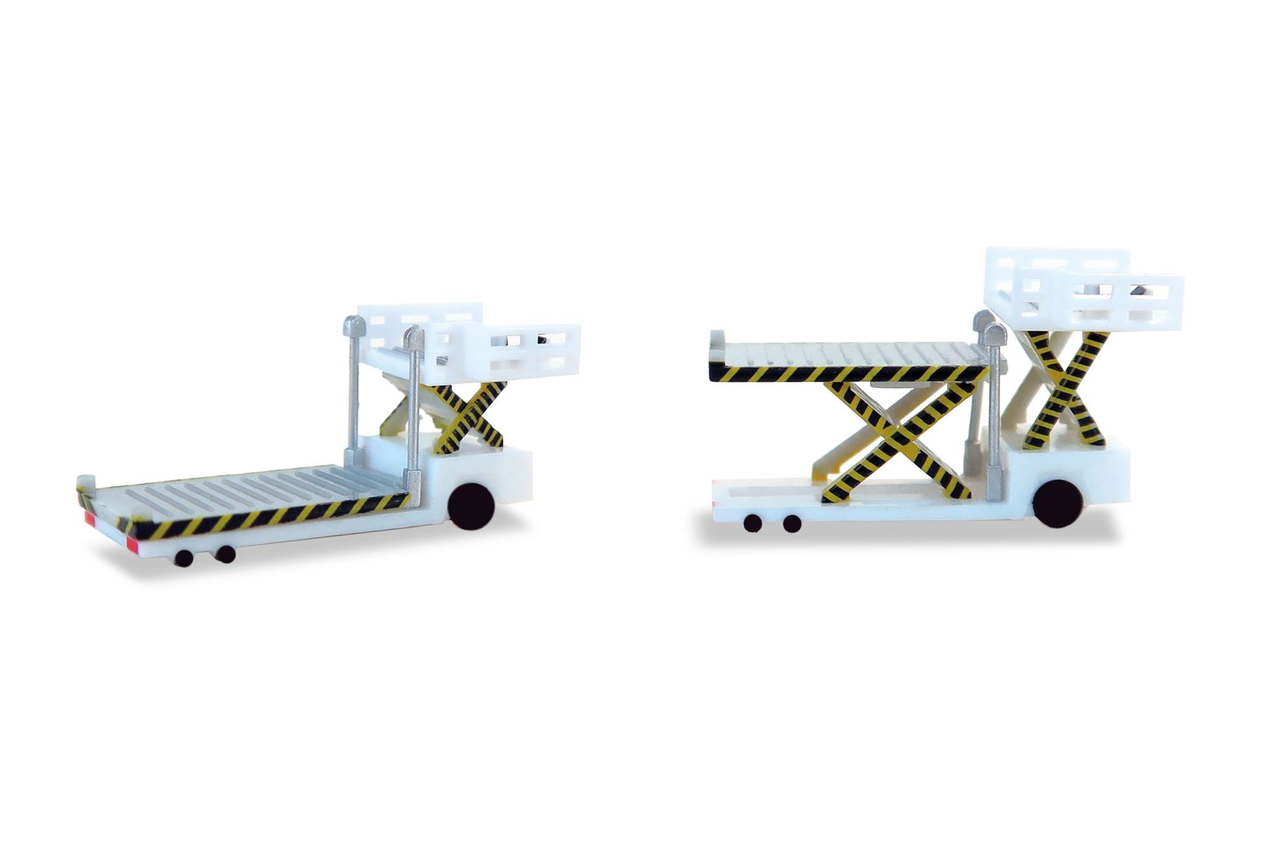 Herpa 520621-001 - Containerlader -weiß (2 Stück)