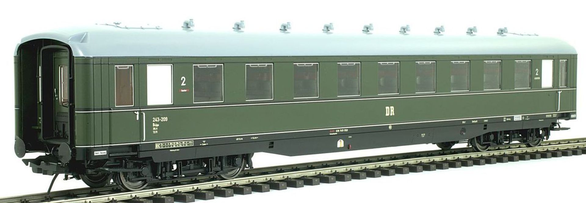 Lenz 41261-04 - Schürzenwagen C4ü-38, DR, Ep.III