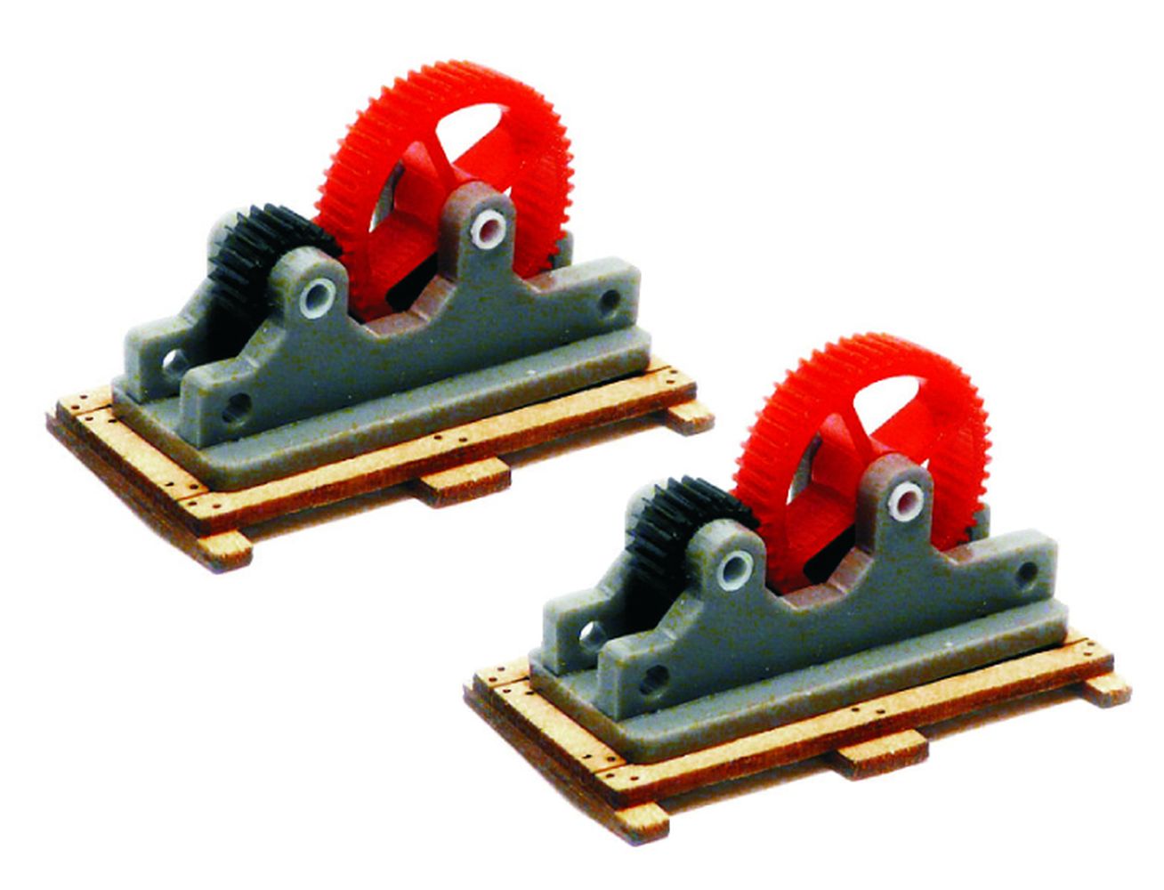 Proses PHL-K-01 - 2 x Maschinenteile (Zahnräder)