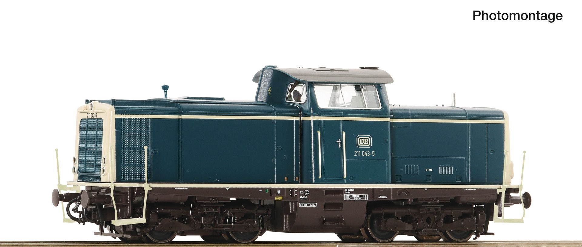 Roco 7310098 - Diesellok 211 043-5, DB, Ep.IV, DC-Sound