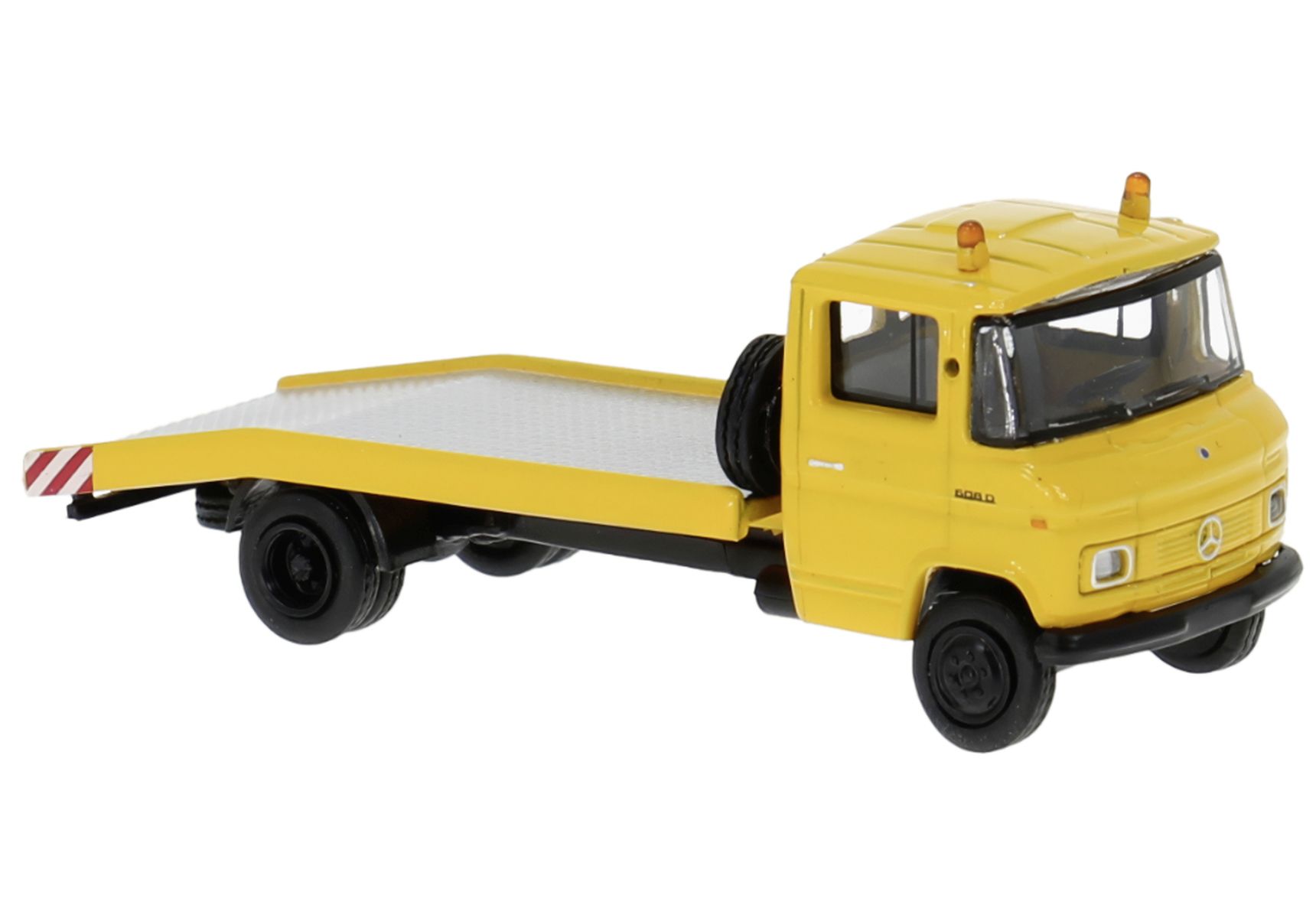 Brekina 36741 - MB L608 Abschlepper in gelb zur Selbstgestaltung