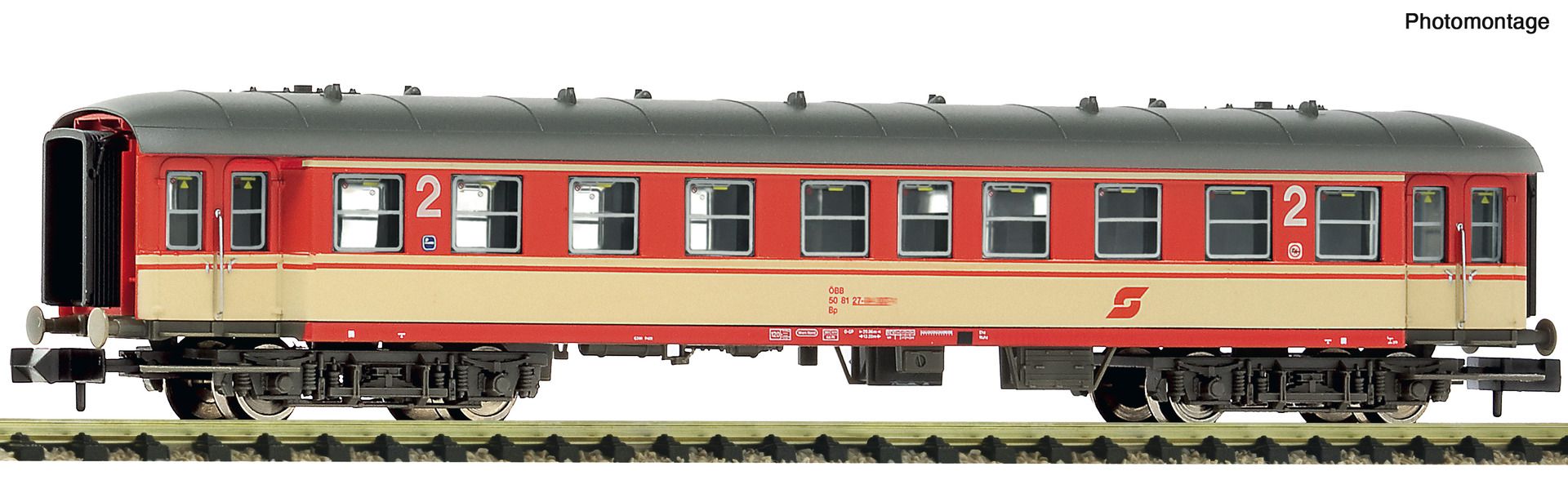 Fleischmann 6260064 - Personenwagen Bp,  2. Klasse, ÖBB, Ep.IV