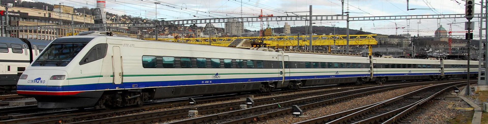 Rivarossi HR3025 - 5er Set Ergänzungswagen, Reihe ETR 470, Cisalpino, Ep.V