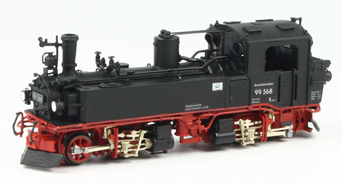 Bemo 1016868 - Dampflok sächsische IV-K, 99 568, DR, Ep.III