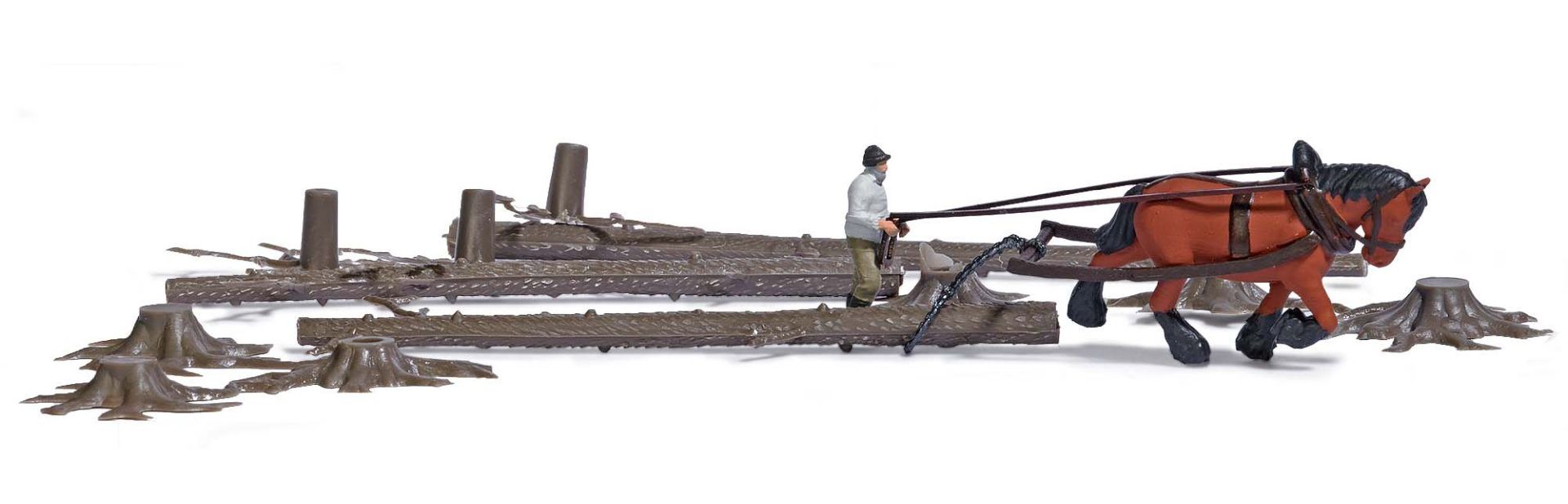 Busch 79882 - Aktion-Set: Holzrücken