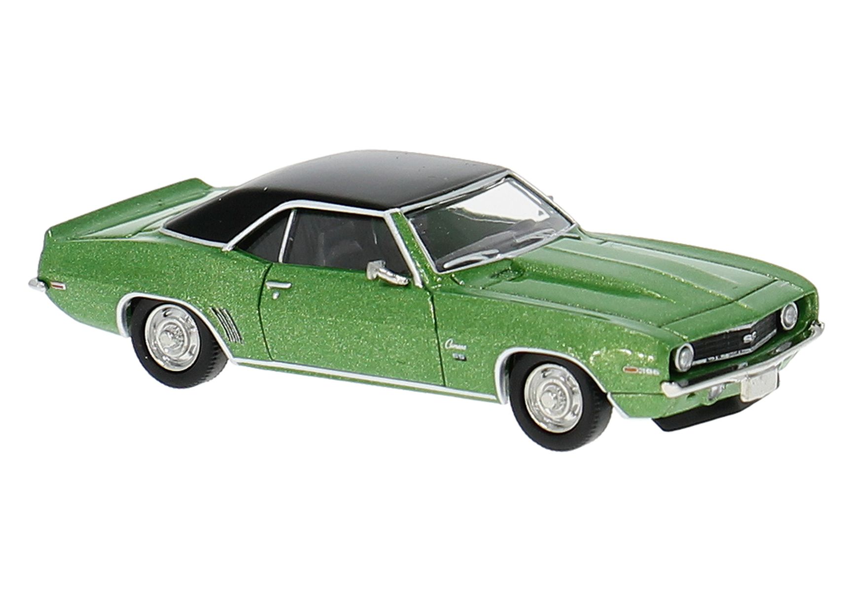 Brekina 18379 - Chevrolet Camaro ´69 in grasgrün met., mit neuen Felgen