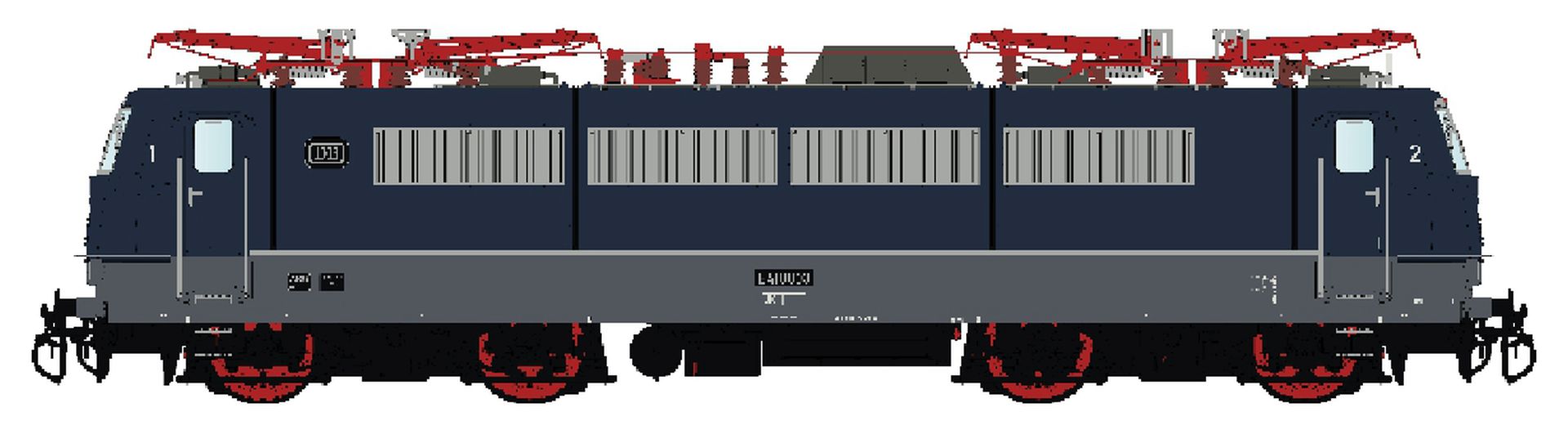 L.S. Models LS16023DC - E-Lok E 410 003, DB, Ep.III