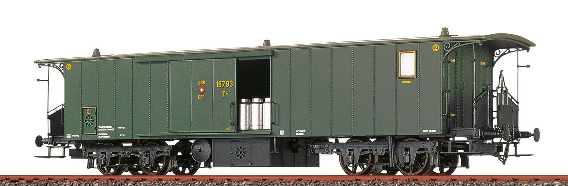 Brawa 45715 - Personenwagen F4, SBB, Ep.II