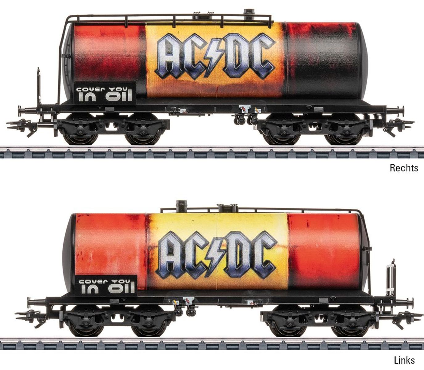 Märklin 46530 - Kesselwagen AC/DC 'Cover you in Oil', Ep.VI