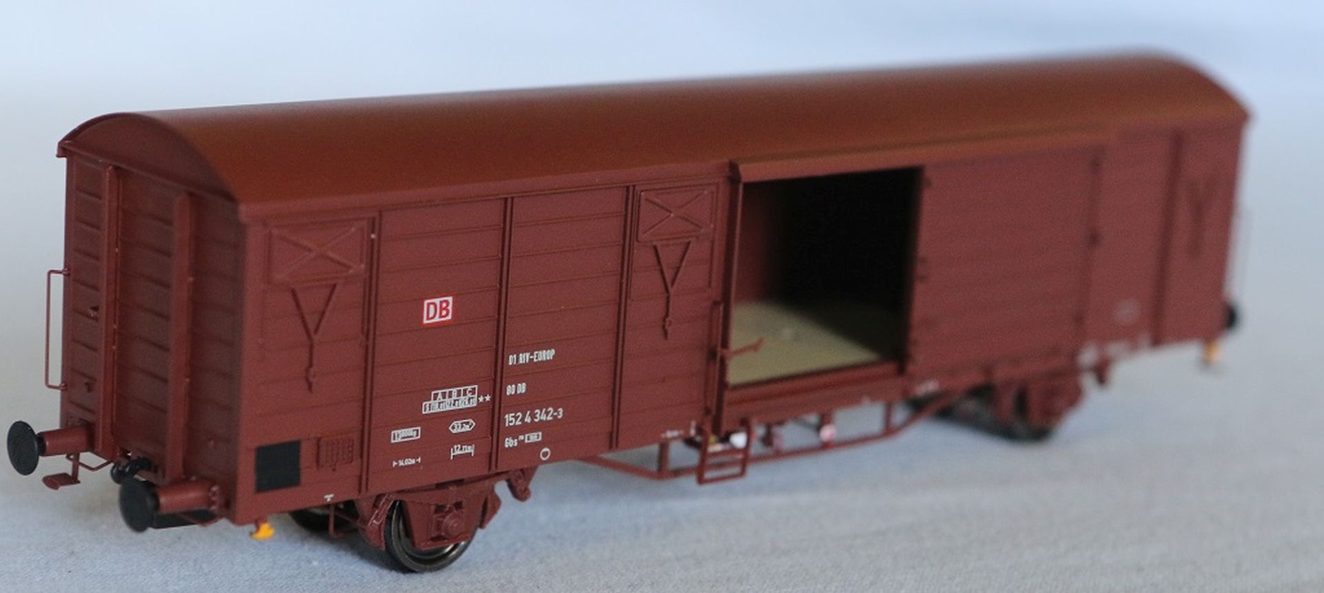 Exact-Train EX23070 - Gedeckter Güterwagen Gbs 258 EUROP, DBAG, Ep.V