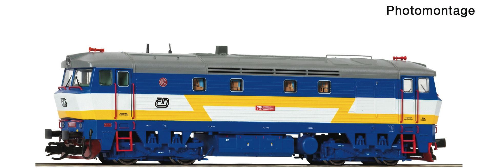 Roco 7380039 - Diesellok 751 372-4, CD, Ep.V