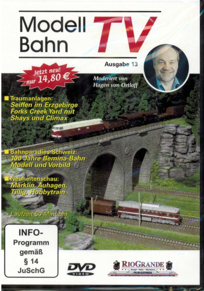 VGB 7513 - DVD - Modellbahn TV - Ausgabe 13