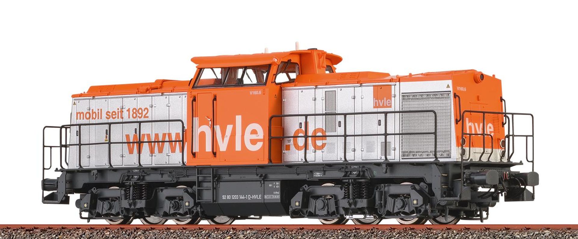 Brawa 41703 - Diesellok V 160.07, 203 150-1, HVLE, Ep.VI, AC-Sound-Extra