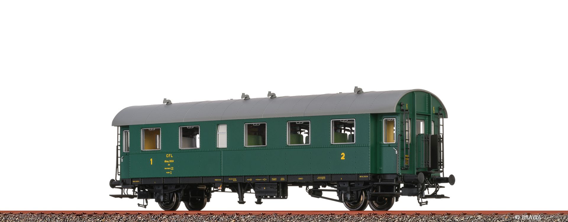 Brawa 46720 - Personenwagen AB2mp, CFL, Ep.III