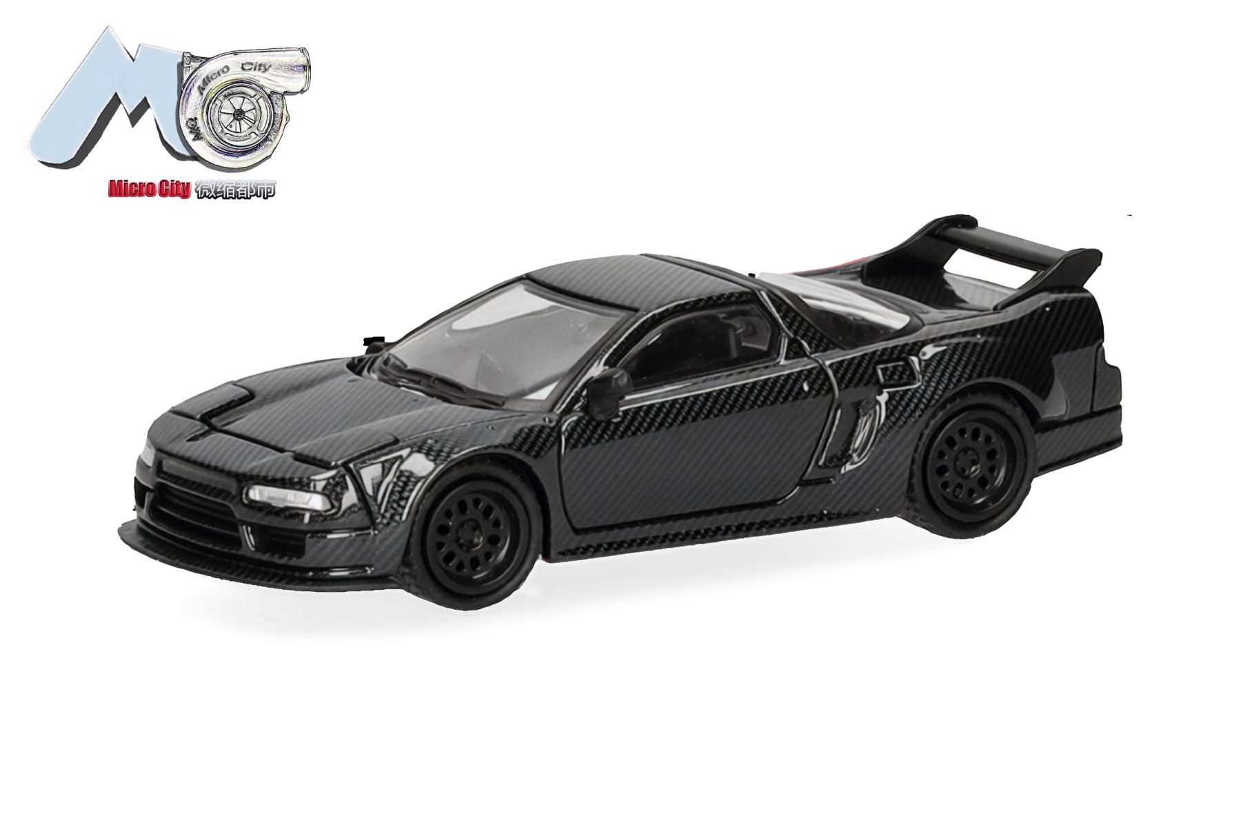 Herpa 87MC000123 - MicroCity: Honda NSX, carbon