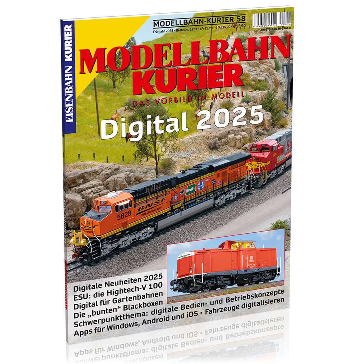 EK-Verlag 1761 - Zeitschrift - Eisenbahn Kurier 58 - Digital 2025