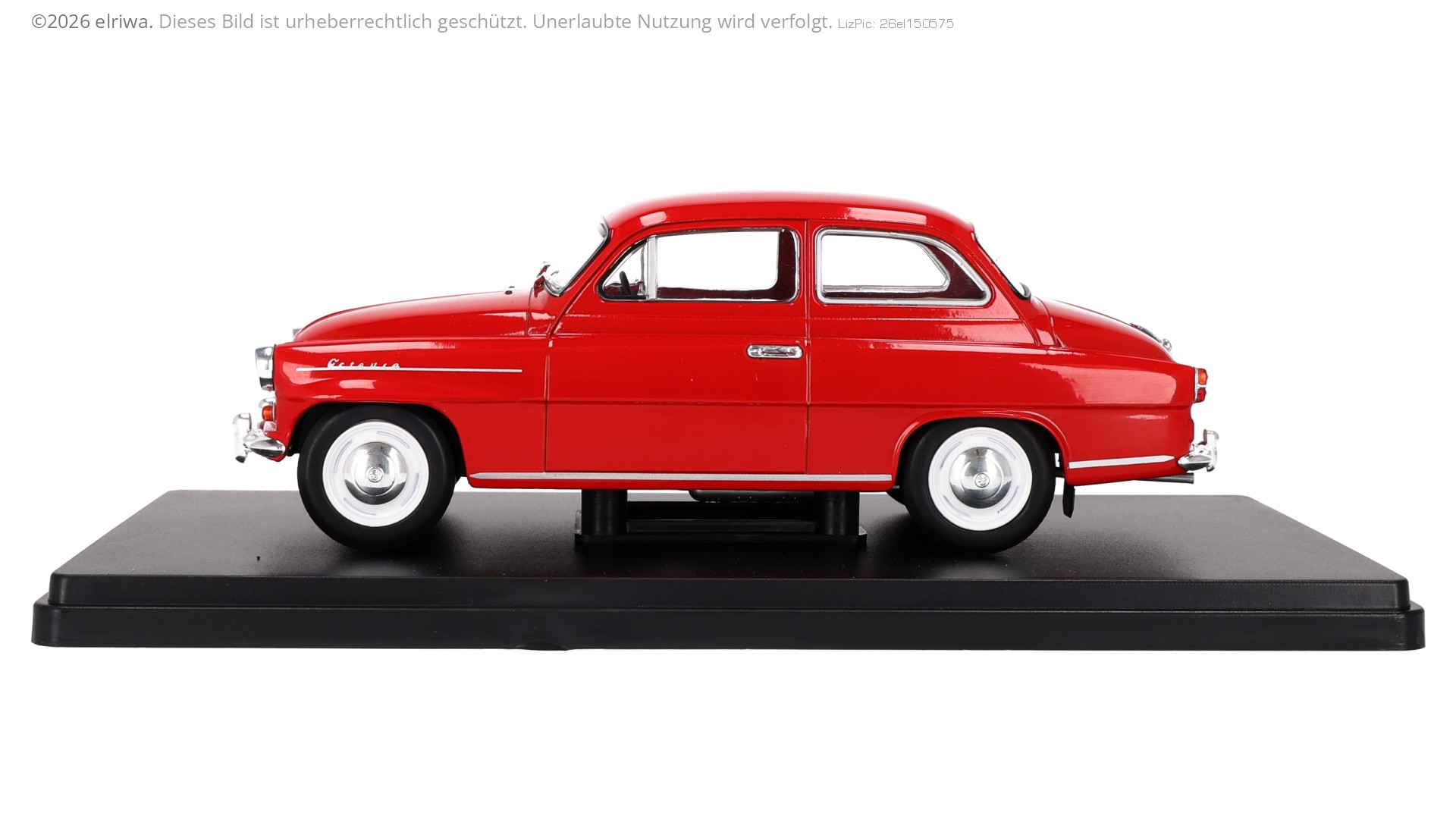 Günsel WB124265 - Skoda Octavia Super, rot, 1959