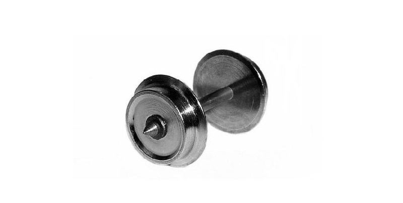 Müller 89-50 - 50er Sparset, TT-Radsatz, D=8,0mm, einseitig isoliert