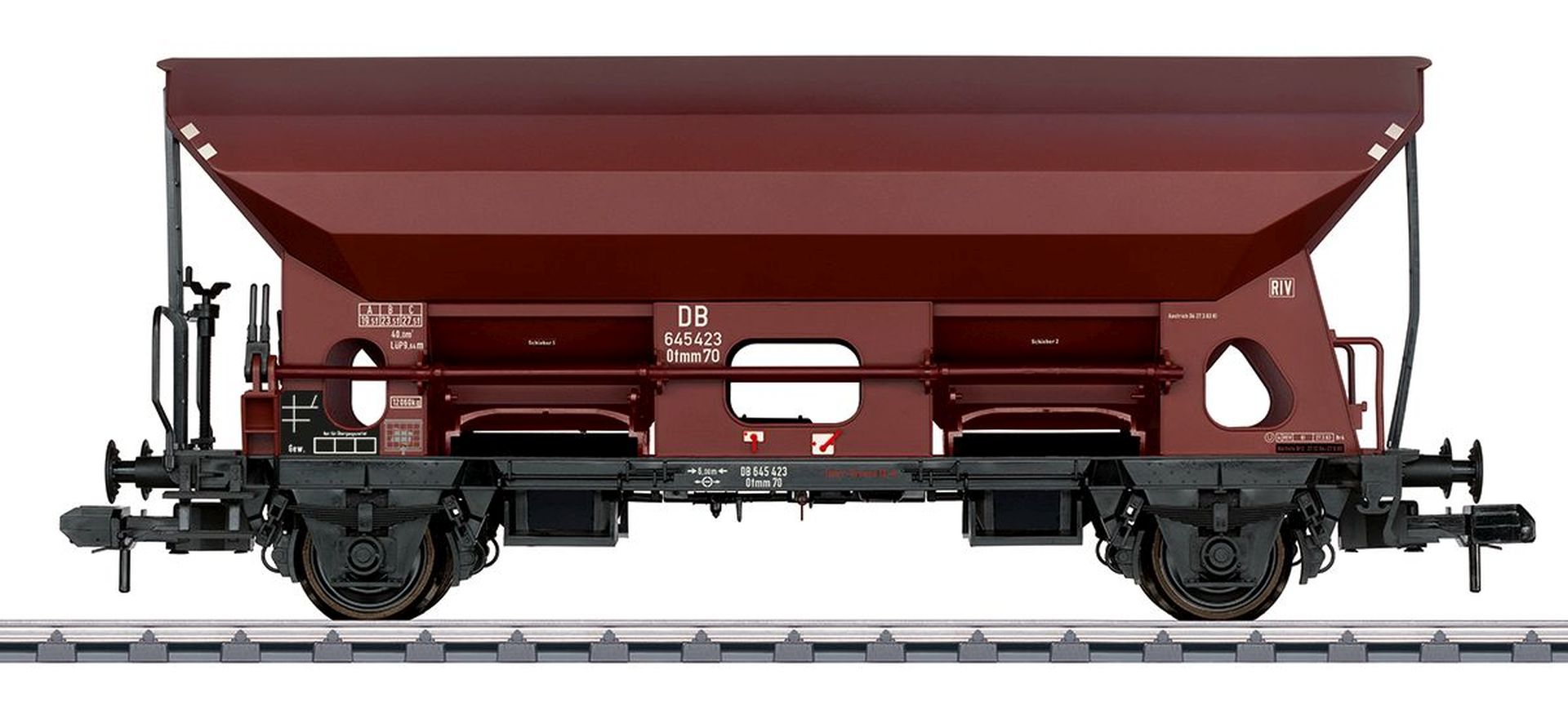 Märklin 58299 - Selbstentladewagen Otmm 70, DB, Ep.III