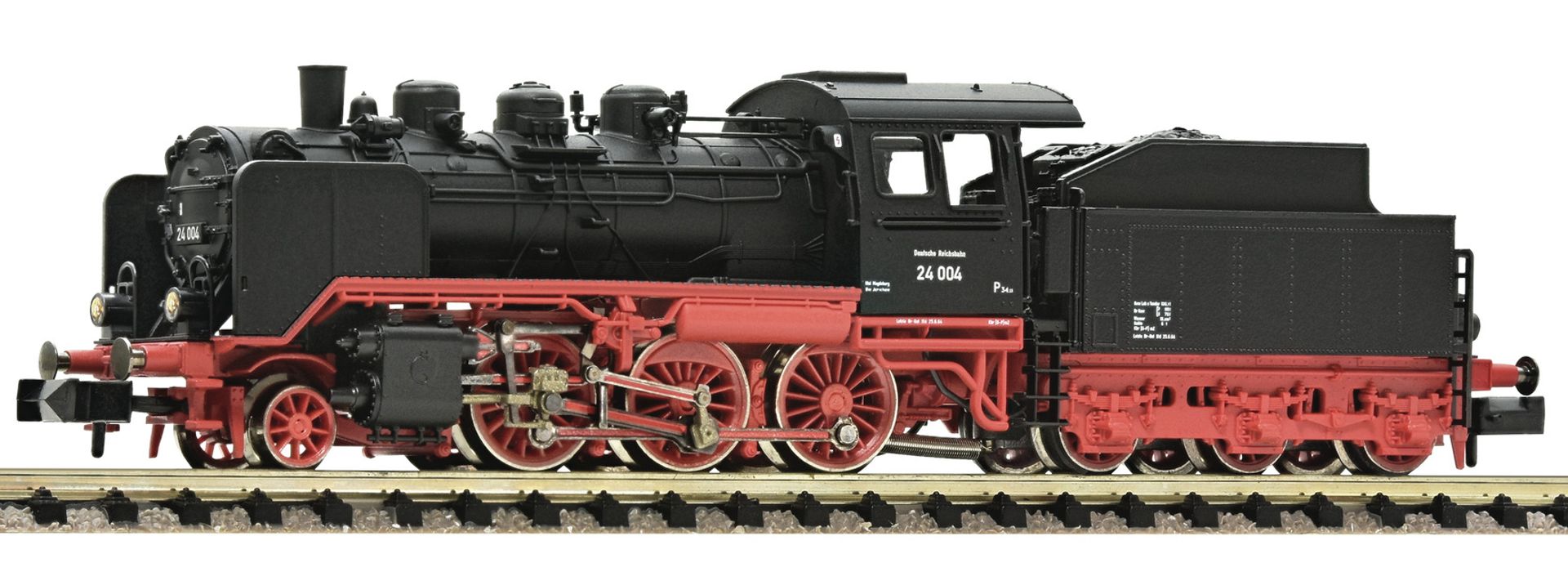 Fleischmann 7160006-A25 - Dampflok 24 004, DR, Ep.III Fleischmann 7160006-A25 - Dampflok 24 004, DR, Ep.III