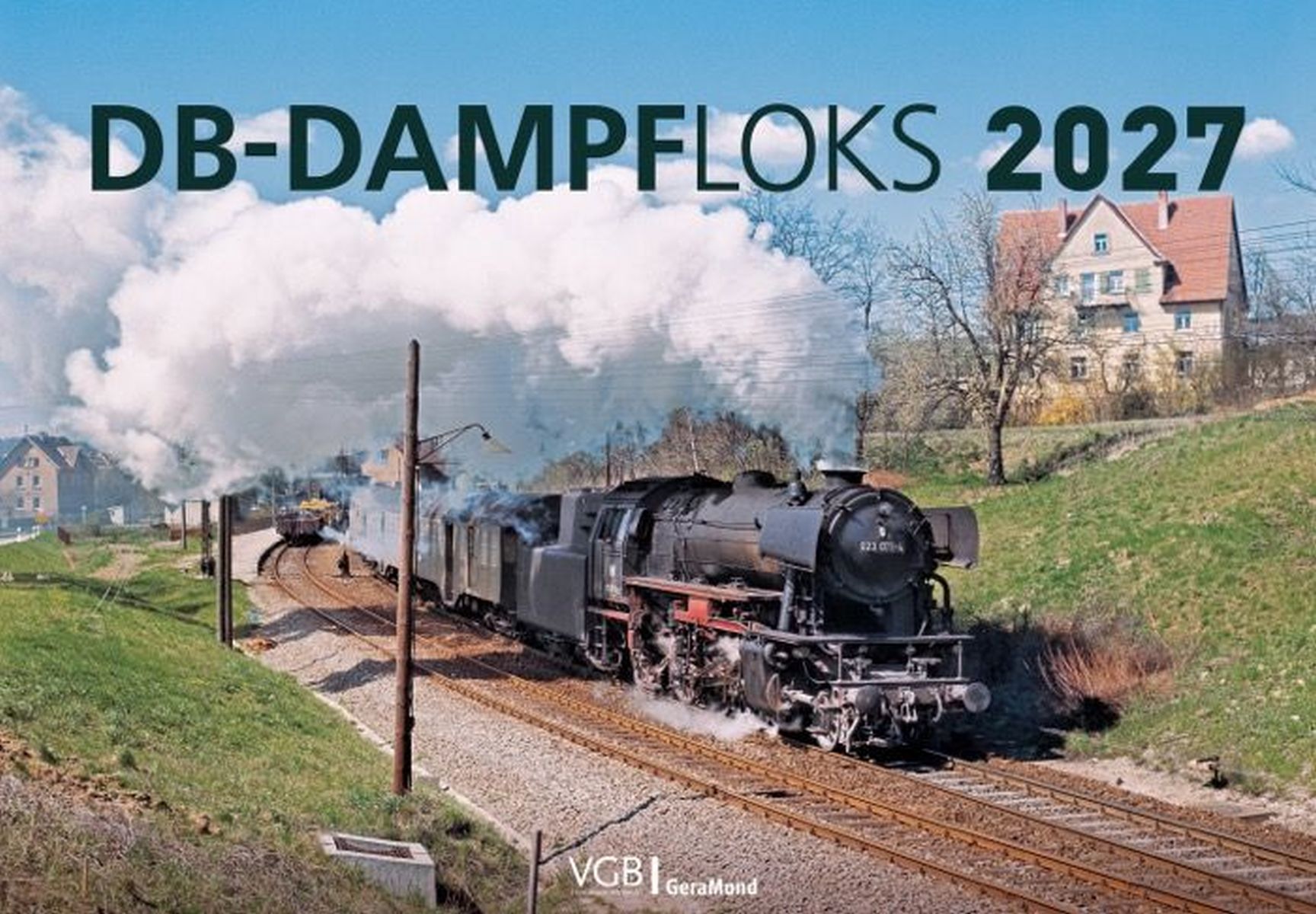 VGB 621-02261 - Kalender DB-Dampfloks 2027