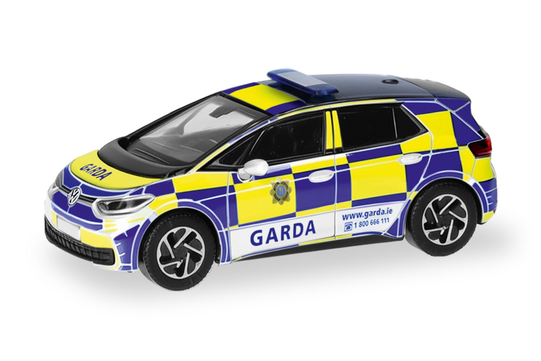 Herpa 099820 - Volkswagen (VW) ID.3 "Garda Dublin" (IRL)