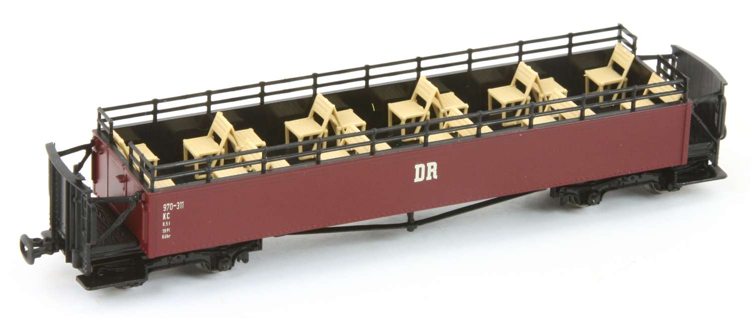 Technomodell 52410 - Personenwg., DR, Ep.III, rot