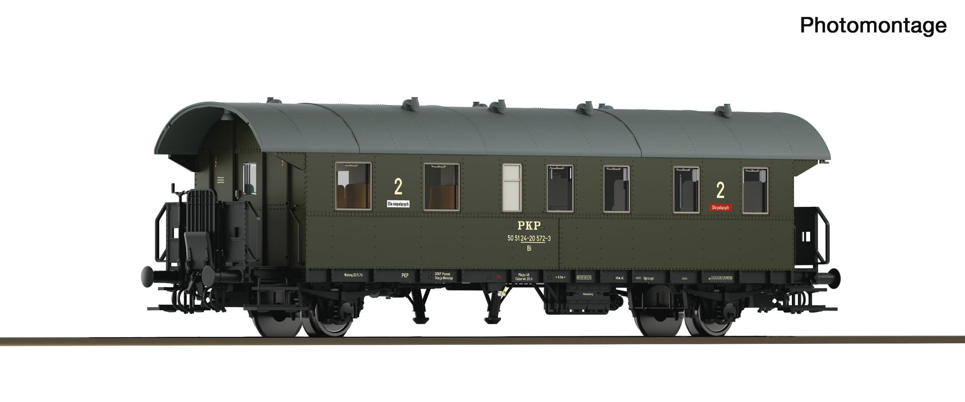 Roco 6280081 - Personenwagen Bi, 2. Klasse, PKP, Ep.IV