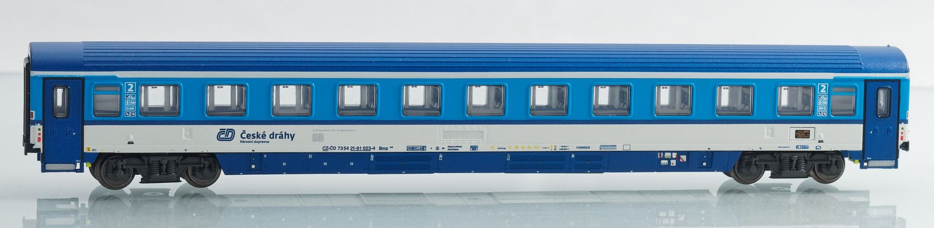 ASM 195429 - Personenwagen EC 176, Bmz 245, 2. Klasse, CD, Ep.VI