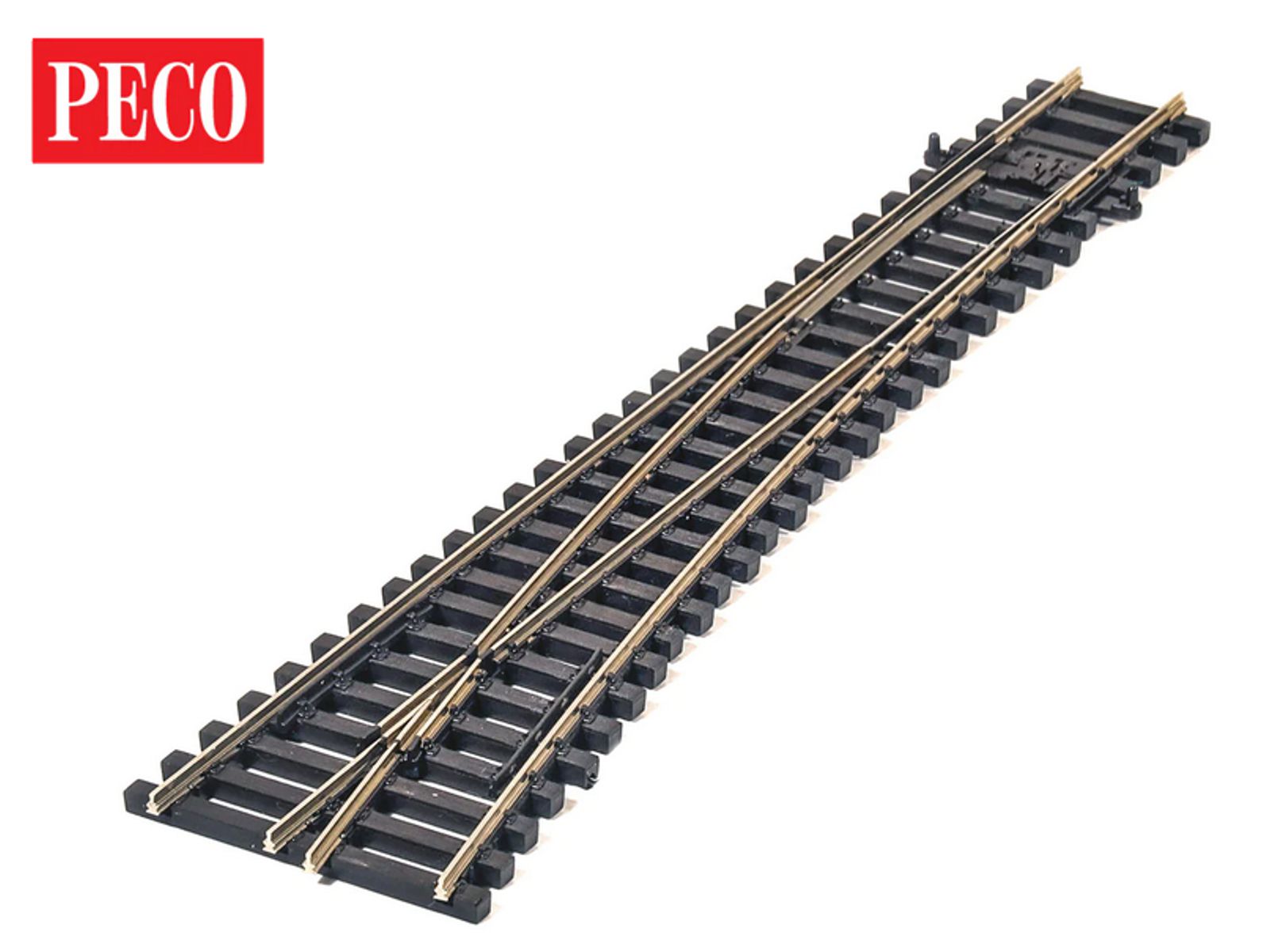 Peco SL-U1296 - Weiche links, lange Ausführung