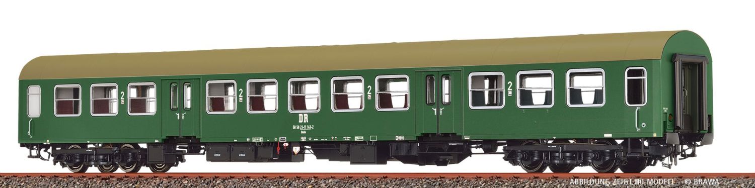 Brawa 65147 - Personenwagen Bmhe, DR, Ep.IV