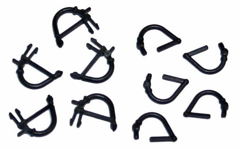 Gützold 30001123 - Sortiment Bremsschläuche, 5x Diesellok, 5x Dampflok