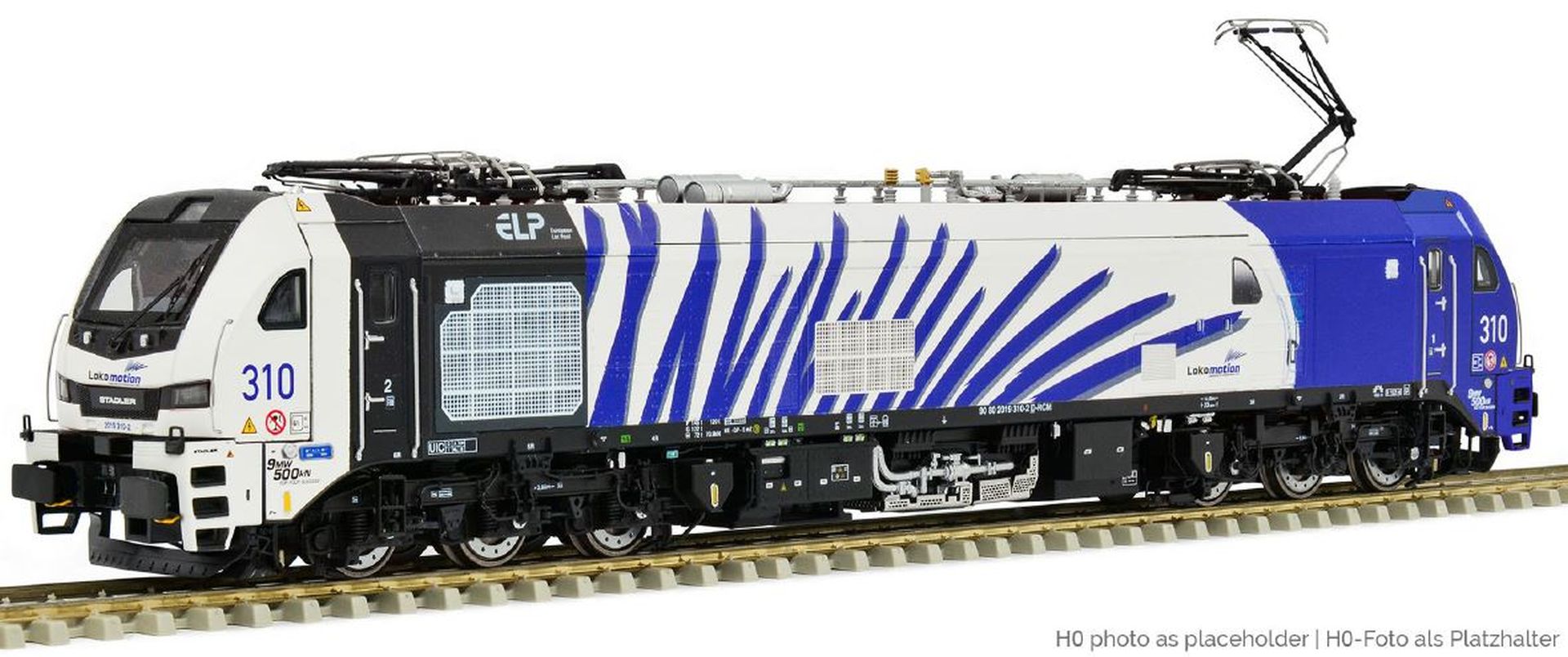 Sudexpress T0193100 - Stadler Dual-Mode Euro 9000, 2019 310-2, Lokomotion, Ep.VI, DC-Sound