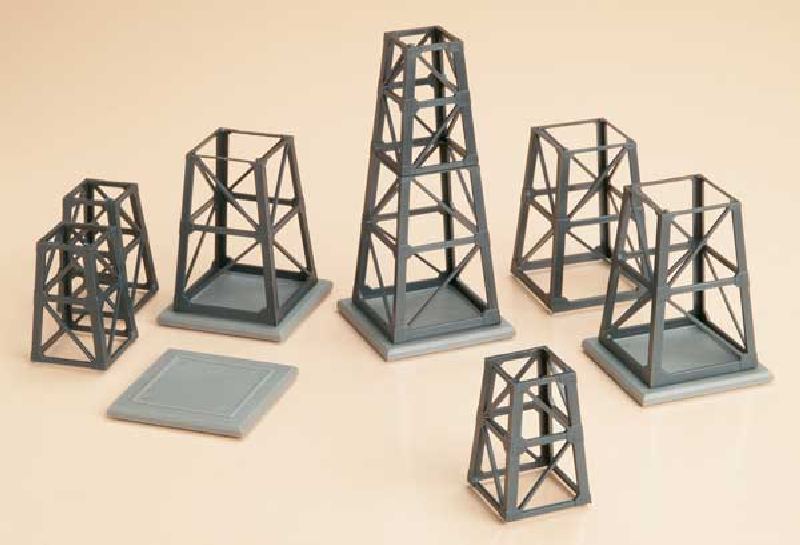 Auhagen 48640 - 8 Stahltragwerkselemente