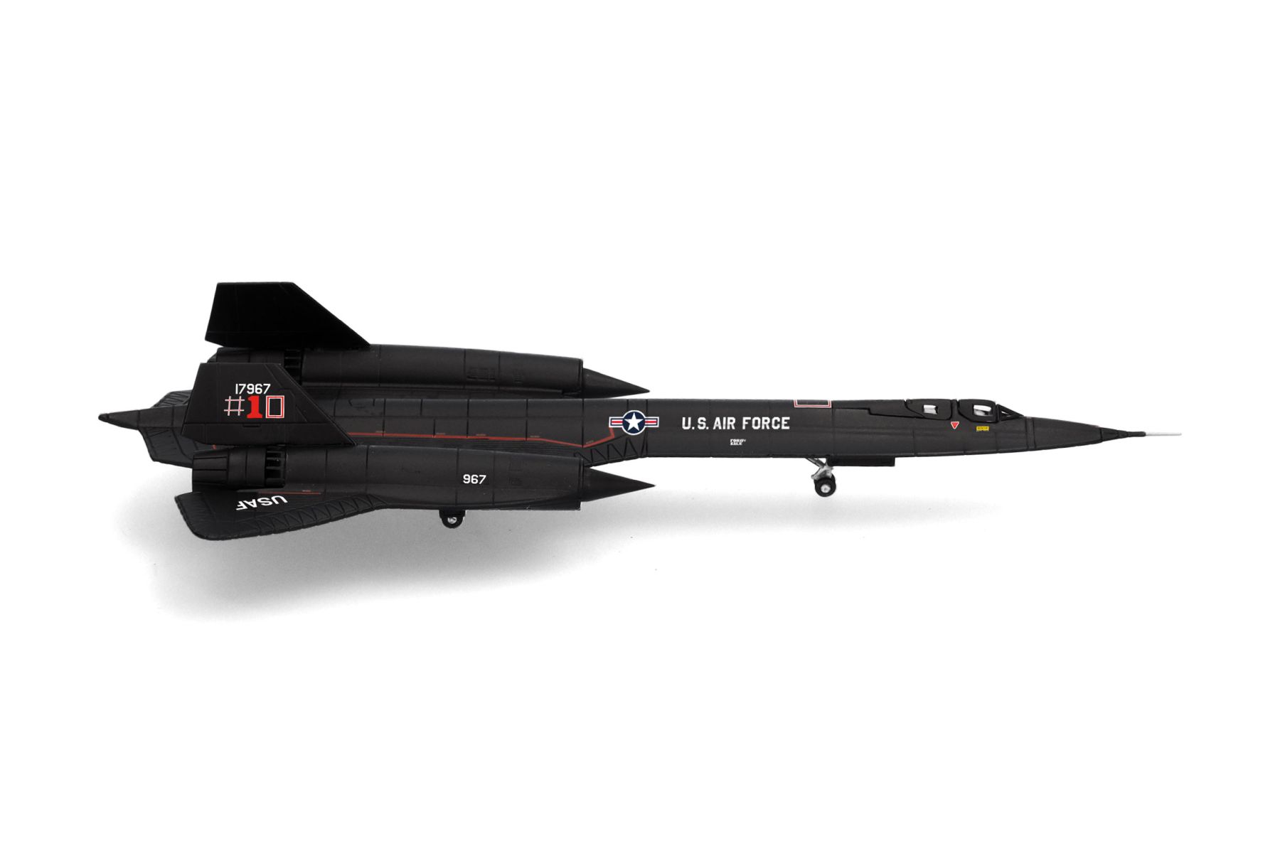 Herpa 574310 - U.S. Air Force Lockheed SR-71A Blackbird - Detachment 1, 9th Strategic Reconnaissance Wing