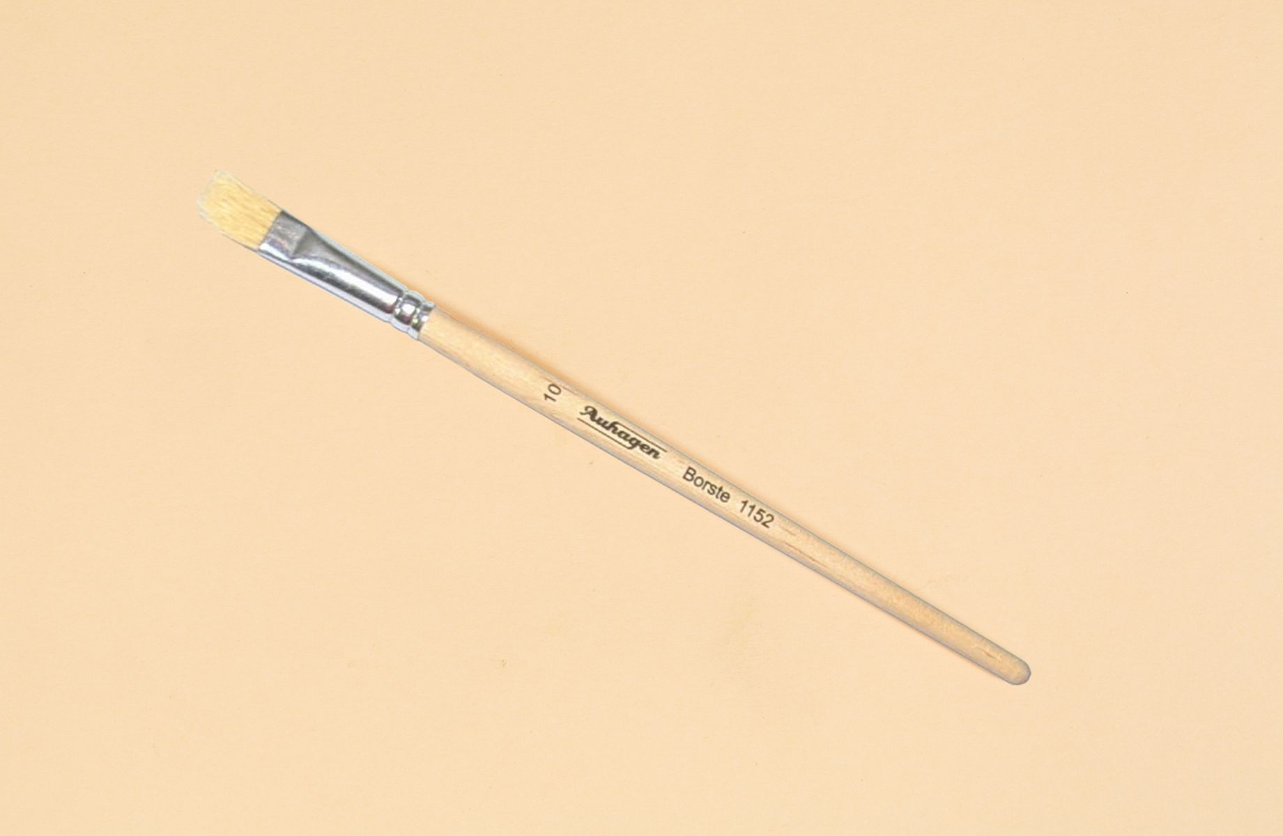 Auhagen 78236 - Modellbaupinsel Borste, flach Gr. 10