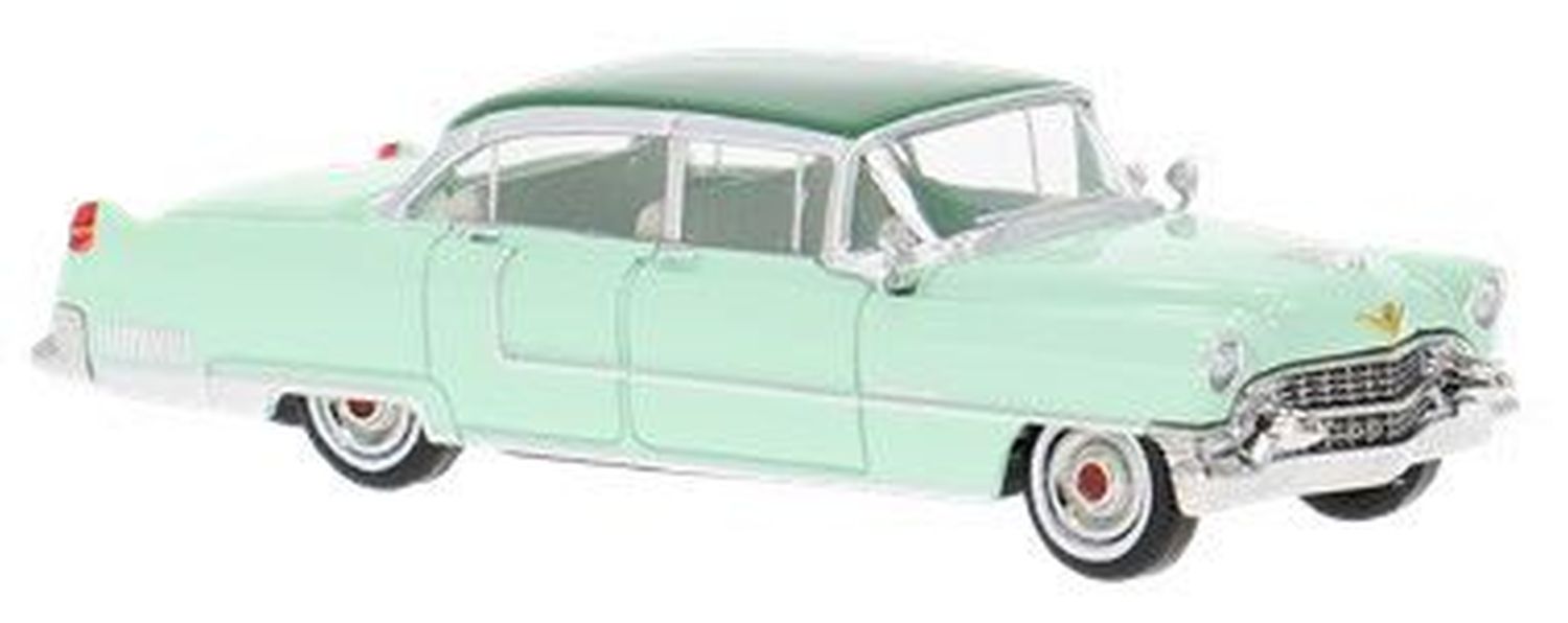 Brekina 18353 - Cadillac Fleetwood ´55, zweifarbig grün
