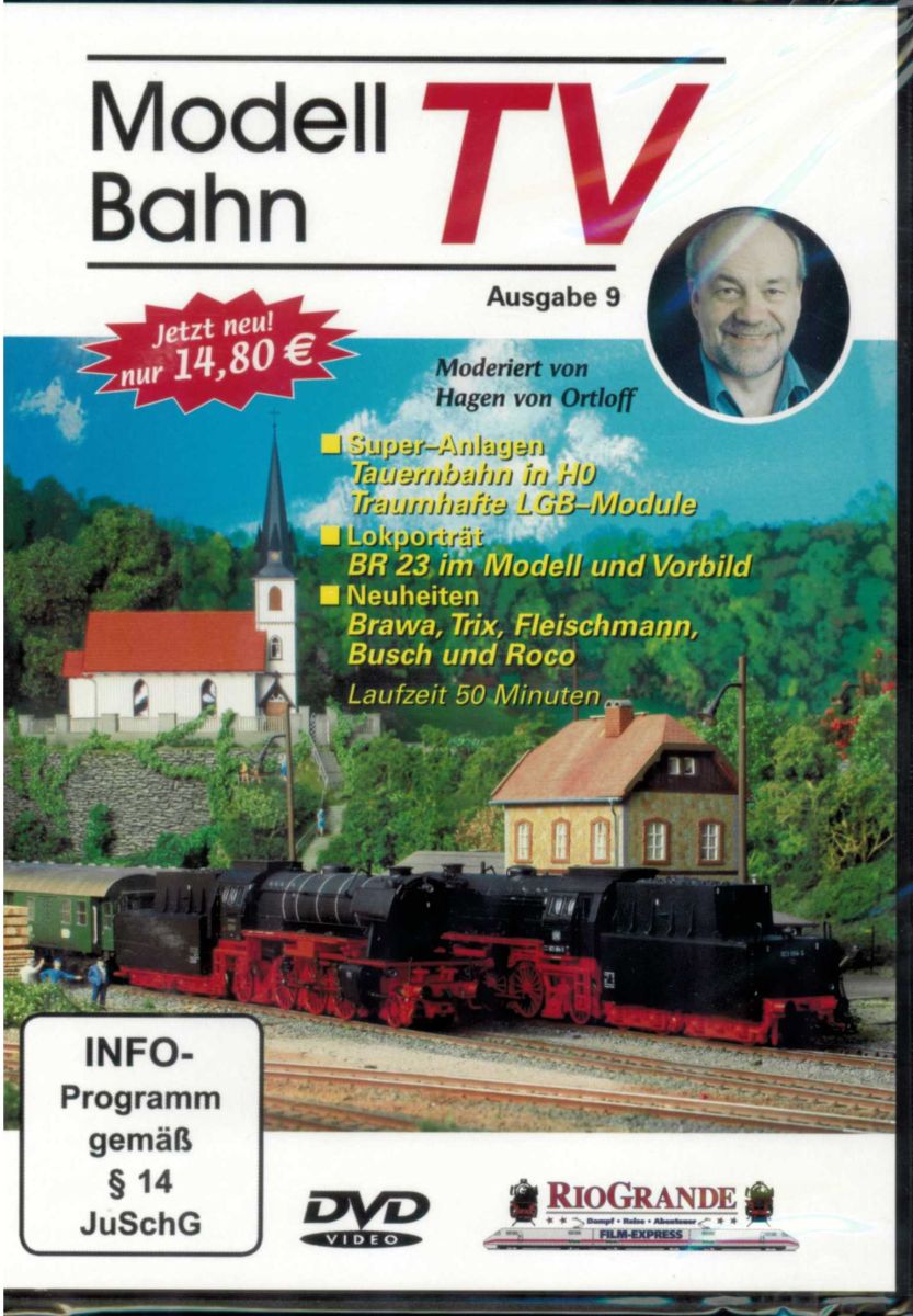 VGB 7509 - DVD - Modellbahn TV - Ausgabe 9