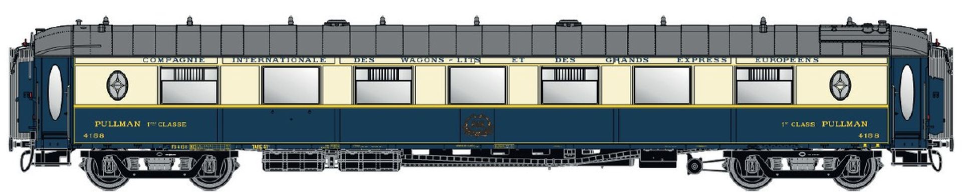 L.S. Models 49181 - Pullman Salonwagen WP, CIWL, Ep.IIIb