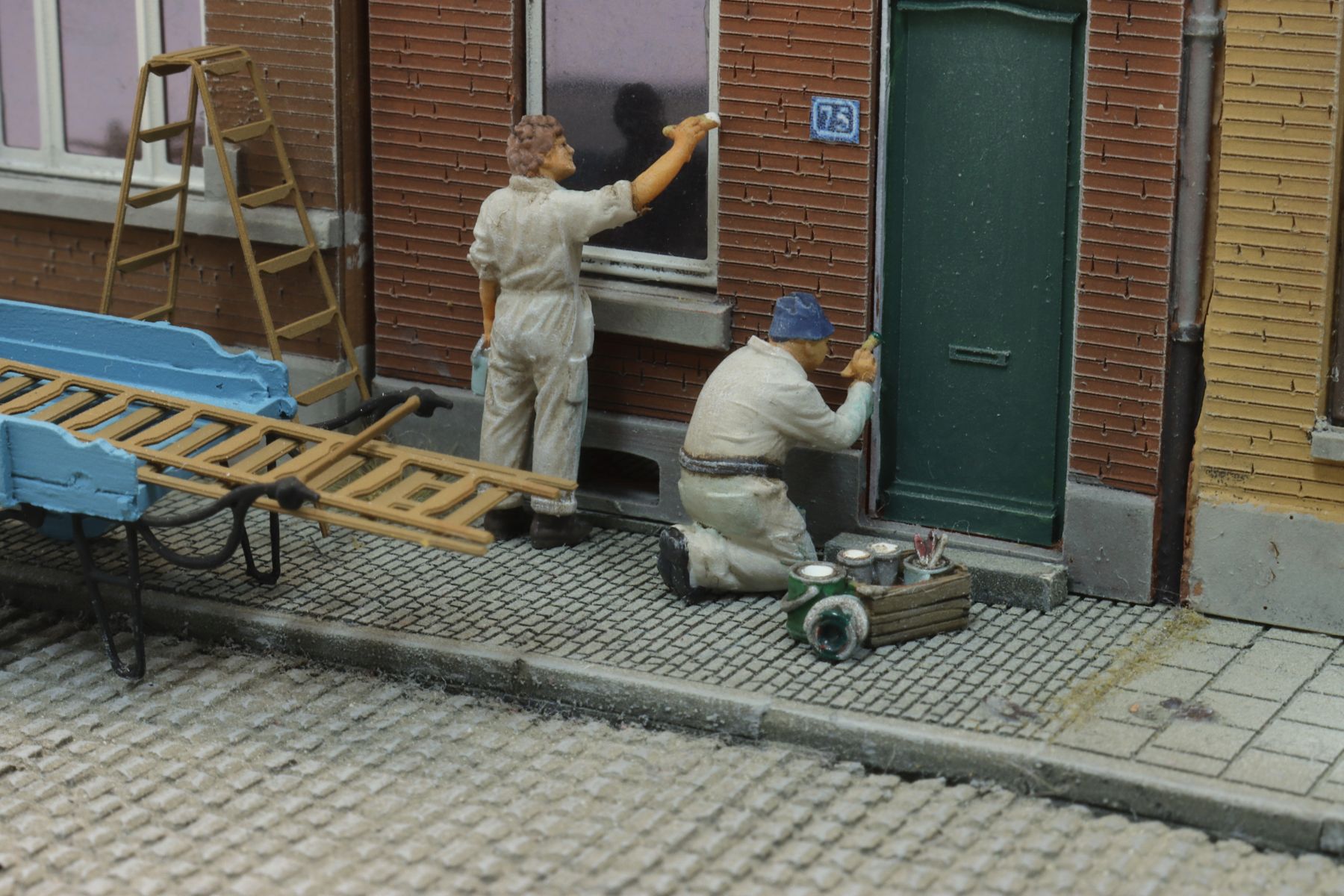 Artitec 5870136 - Anstreicher, 2 Figuren