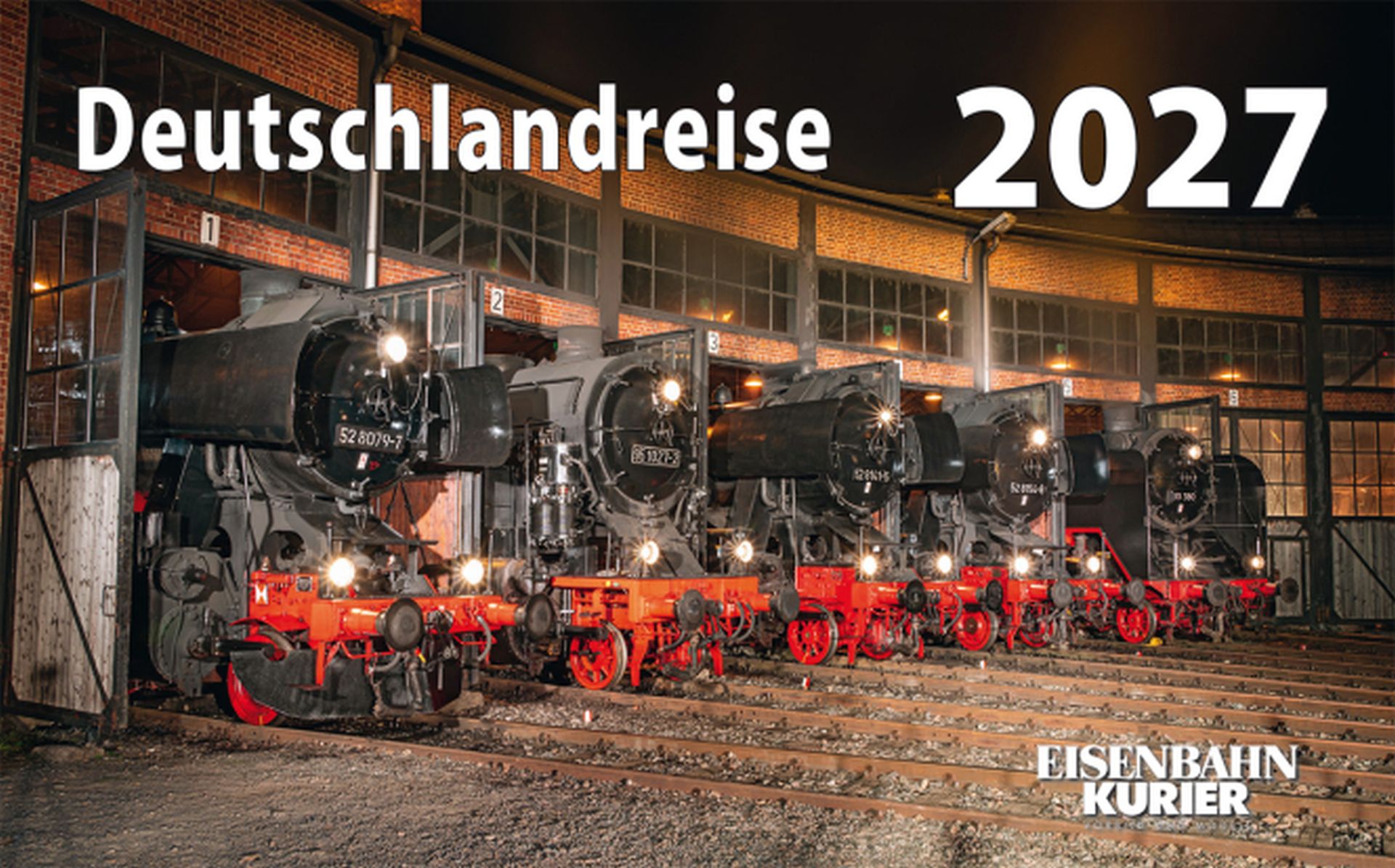 EK-Verlag 5974 - Kalender Deutschlandreise 2027 – Eisenbahnmotive aus Deutschland