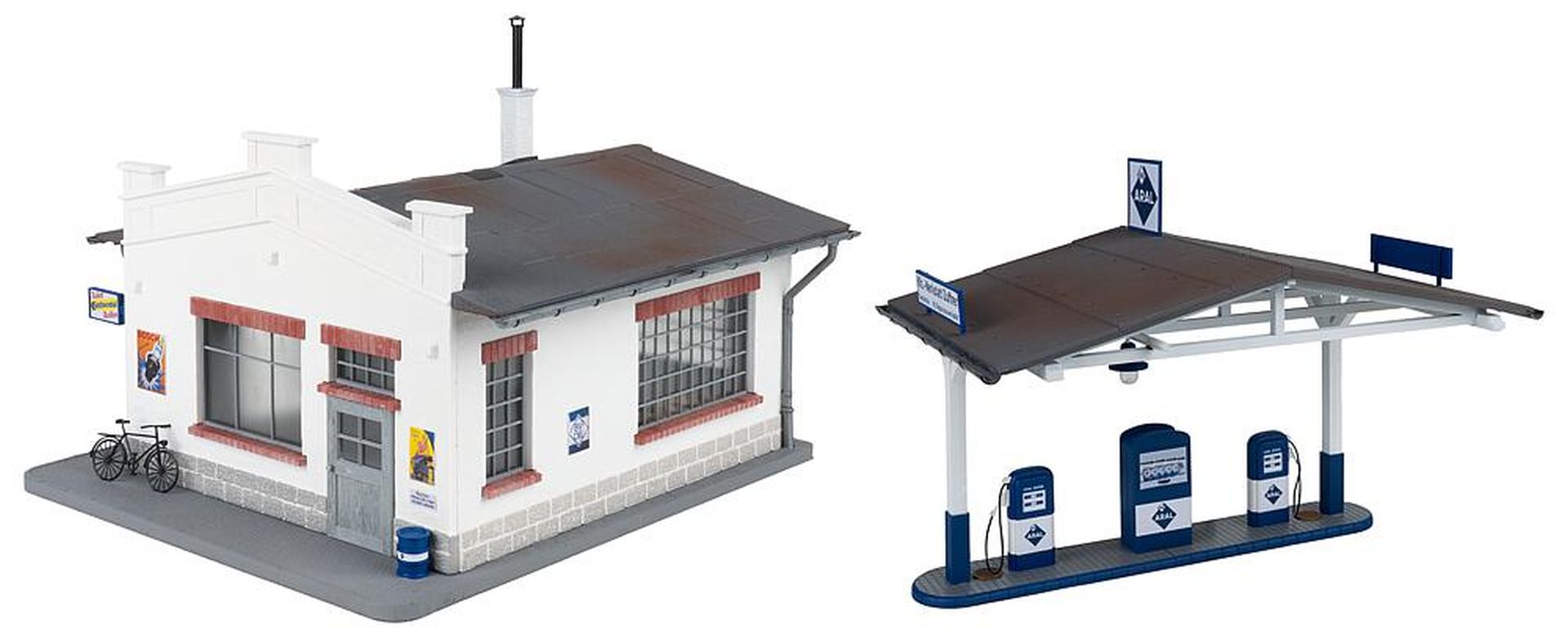 Pola 330821 - Tankstelle mit Werkstatt