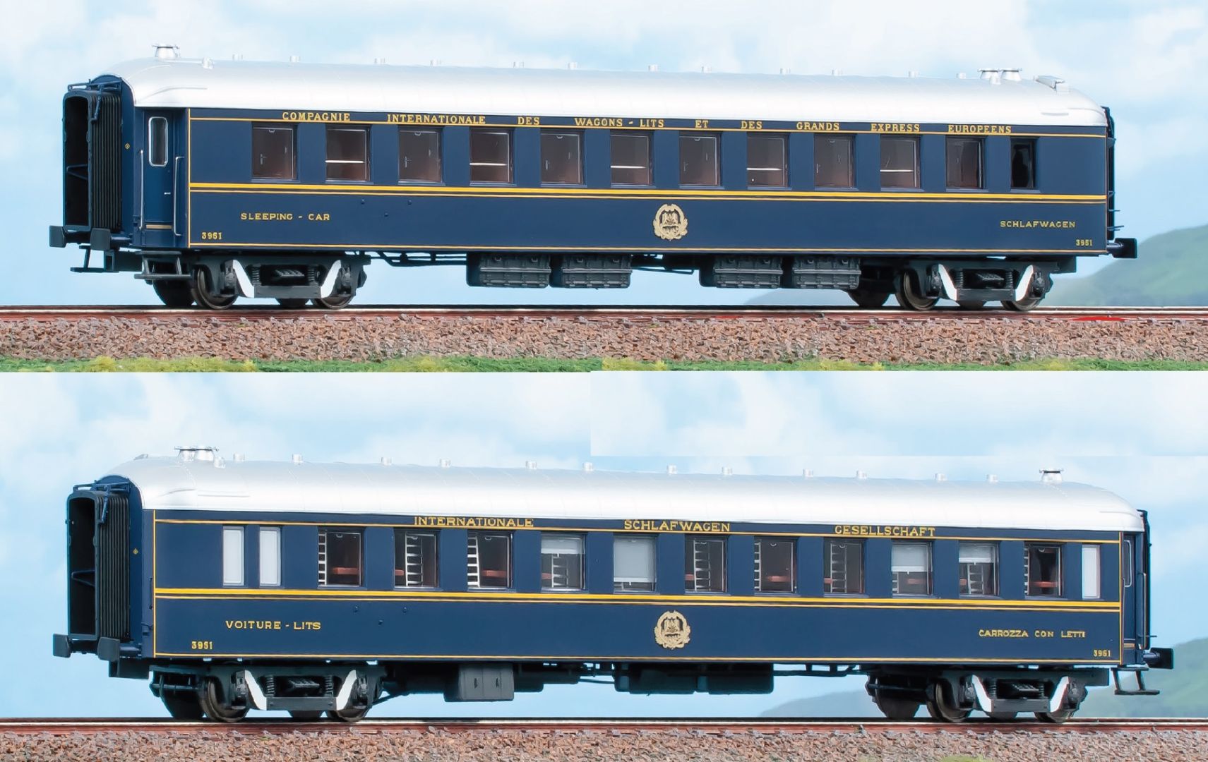 ACME AC 51022 - Schlafwagen Ub, ISG, CIWL, Ep.III ACME AC 51022 - Schlafwagen Ub, ISG, CIWL, Ep.III