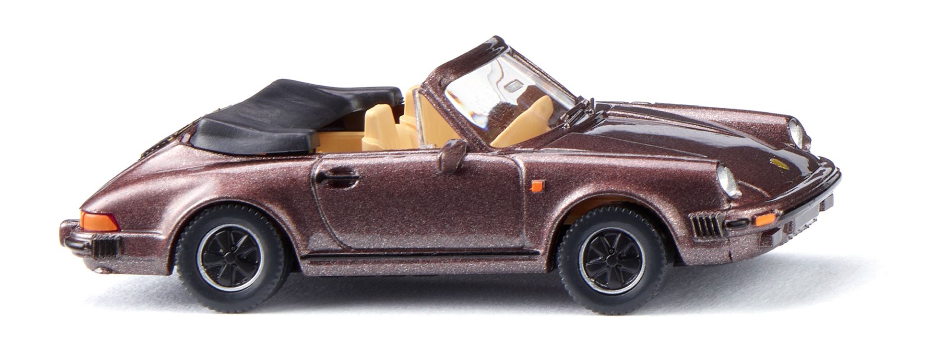 Wiking 016204 - Porsche 911 SC Cabrio - rauchquarz-metallic