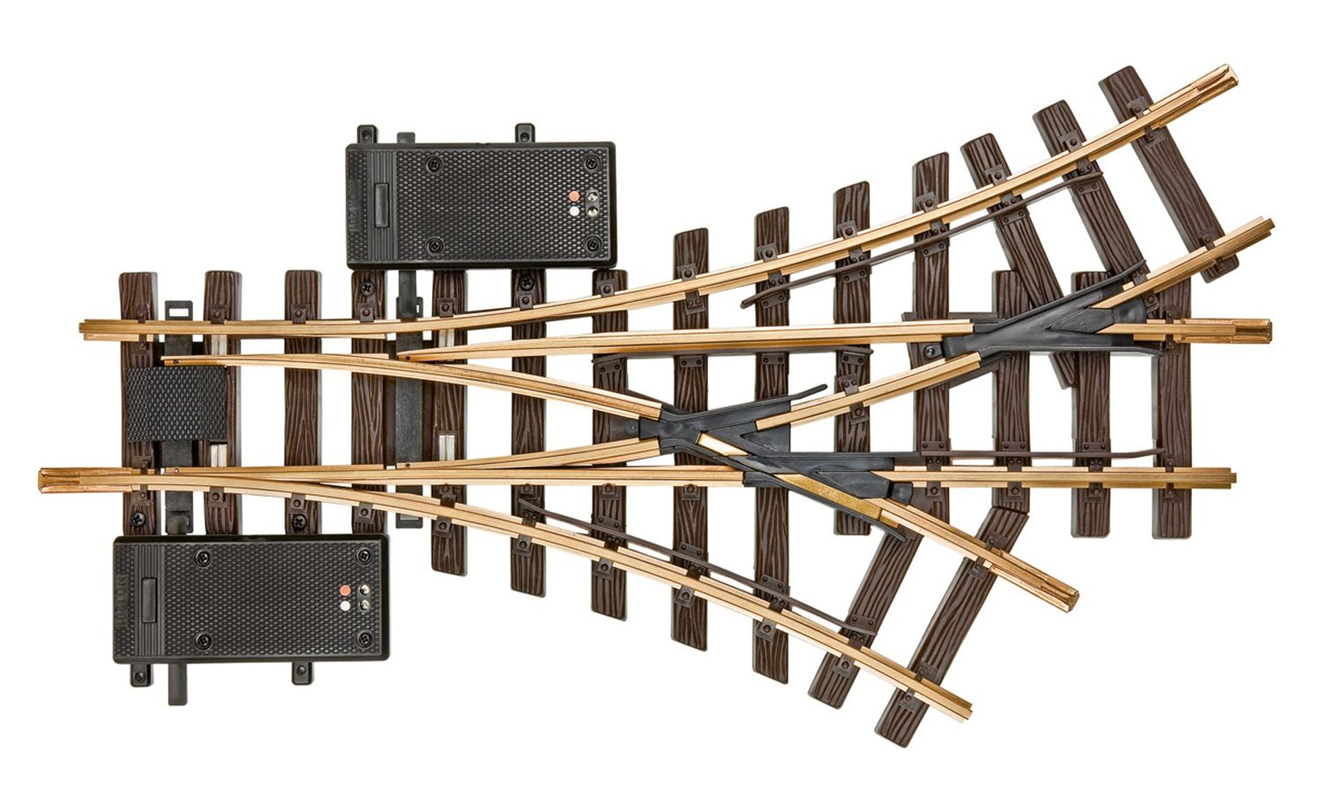 LGB 12360 - Elektrische Dreiwegweiche, R1, 30'